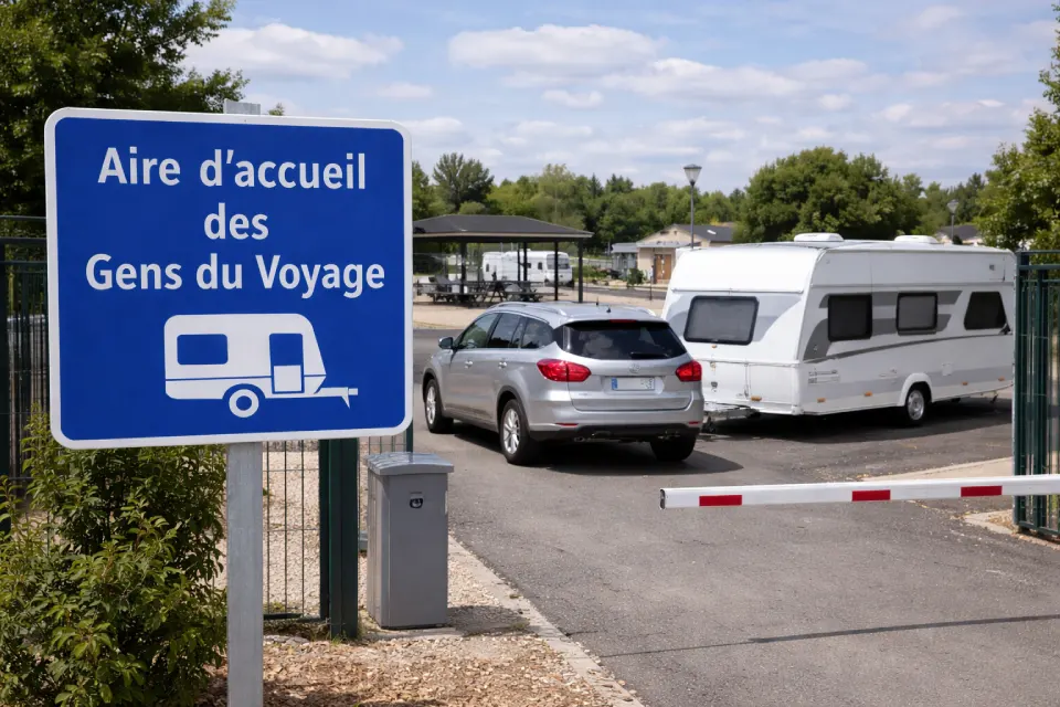 Loi SRU : le Sénat propose de compter des aires d’accueil