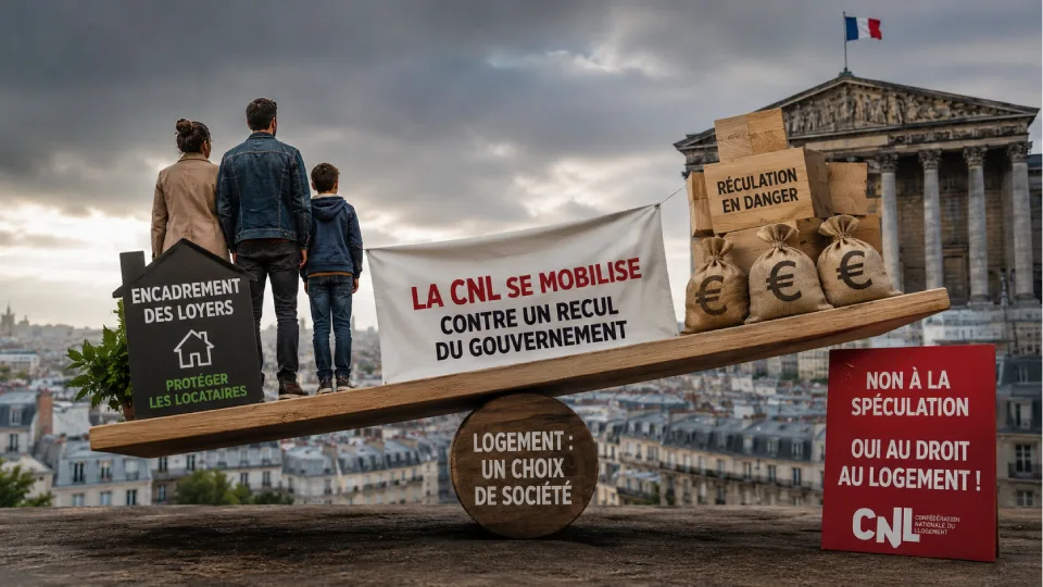 Fin de l’encadrement des loyers ? La CNL se mobilise contre un recul du gouvernement